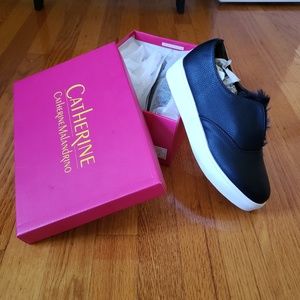 Catherine Malandrino Furlip slip ons